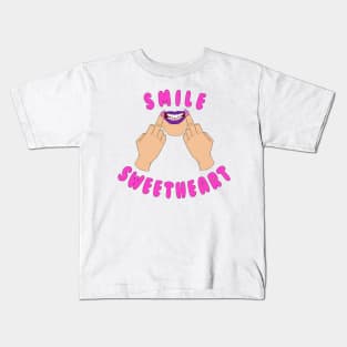 Smile, Sweetheart Kids T-Shirt